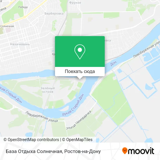 Карта База Отдыха Солнечная