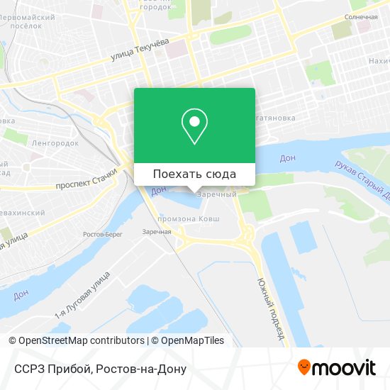 Карта ССРЗ Прибой