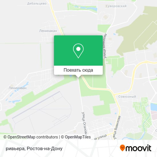 Карта ривьера