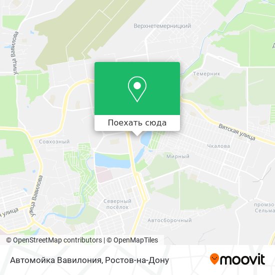 Карта Автомойка Вавилония