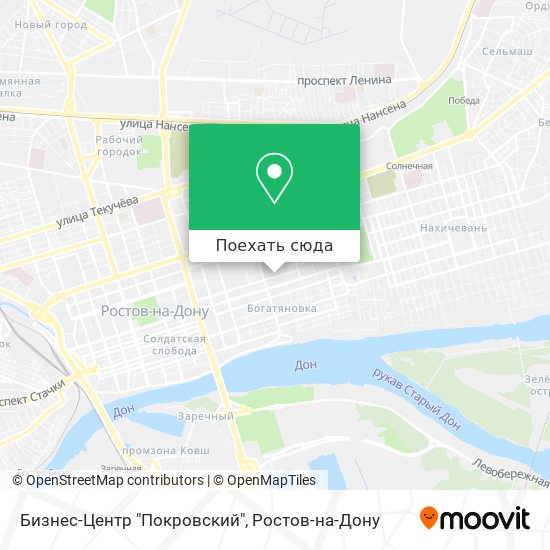Карта Бизнес-Центр "Покровский"