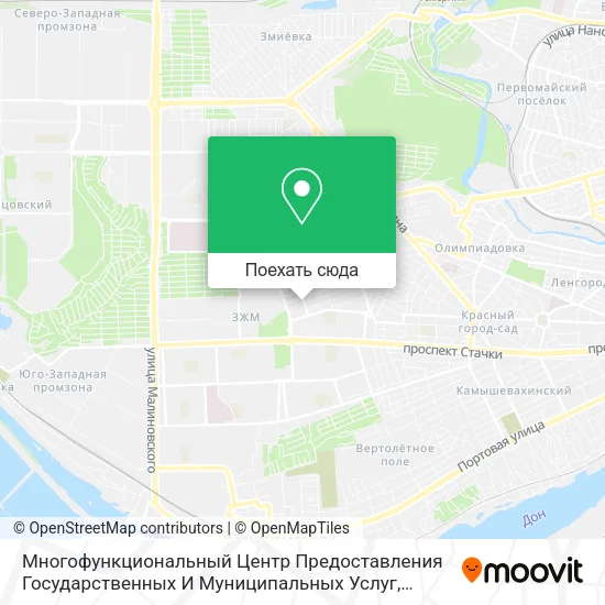 Карта Многофункциональный Центр Предоставления Государственных И Муниципальных Услуг