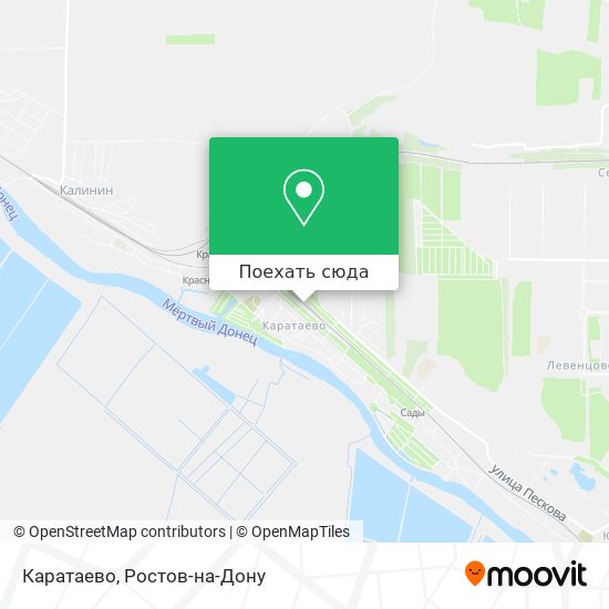Карта Каратаево