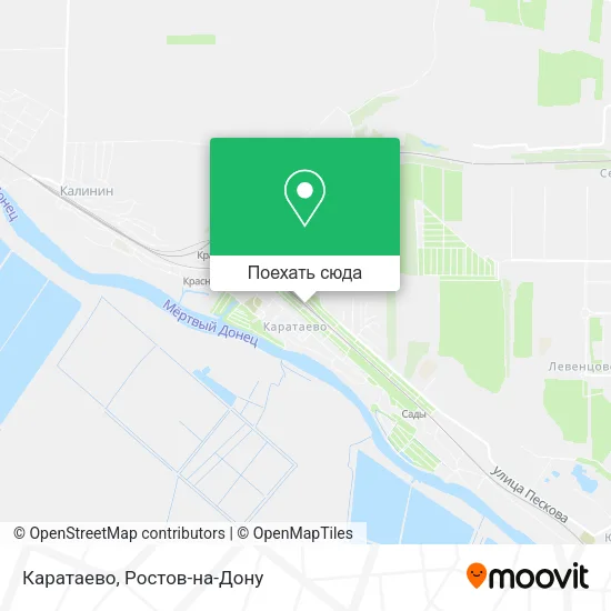 Карта Каратаево