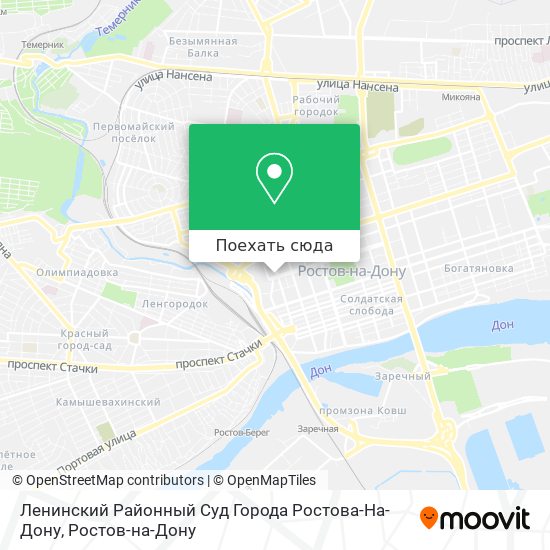 Карта Ленинский Районный Суд Города Ростова-На-Дону