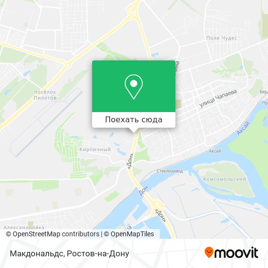 Карта Макдональдс