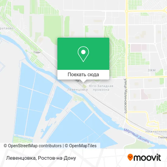 Карта Левенцовка