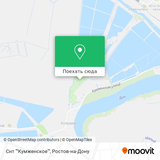 Карта Снт ""Кумженское""