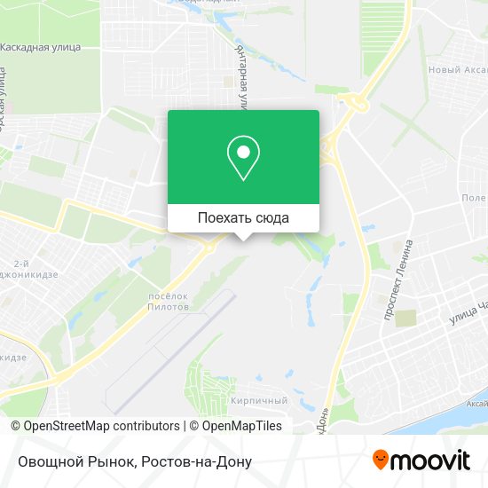 Карта Овощной Рынок