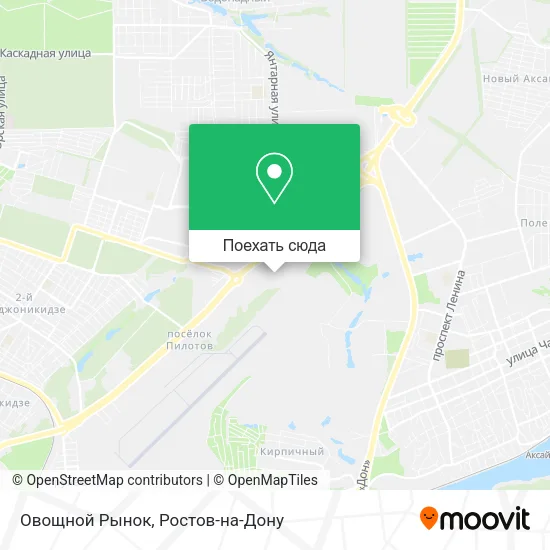 Карта Овощной Рынок