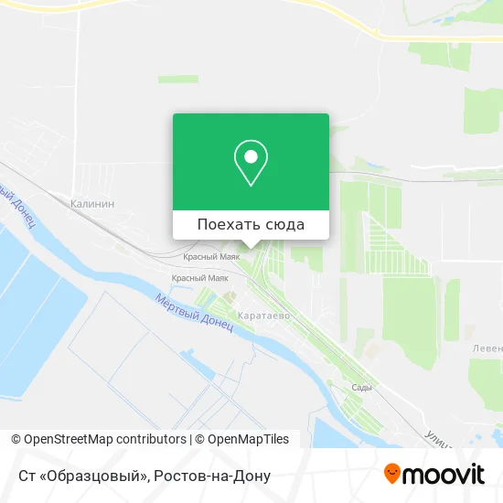 Карта Ст «Образцовый»