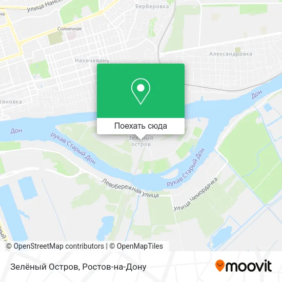 Карта Зелёный Остров