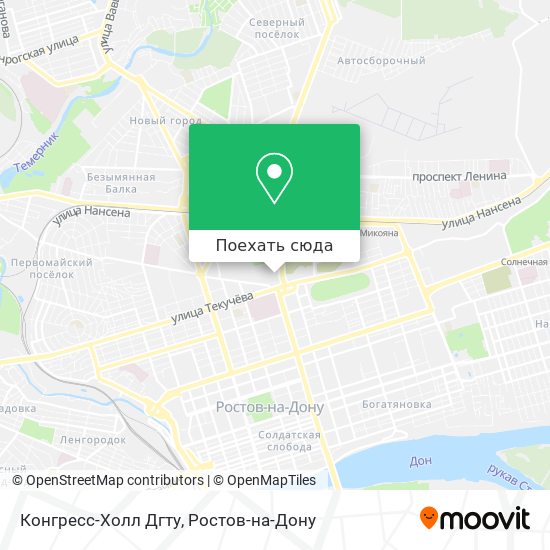 Карта Конгресс-Холл Дгту