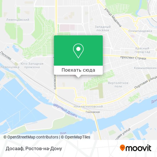 Карта Досааф