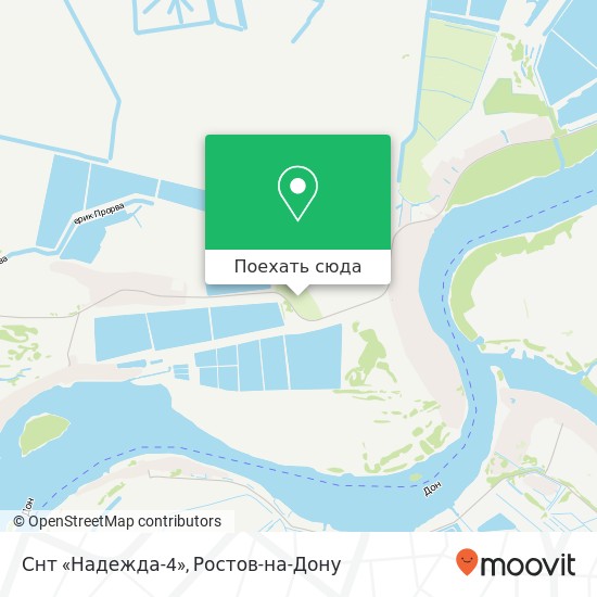 Карта Снт «Надежда-4»