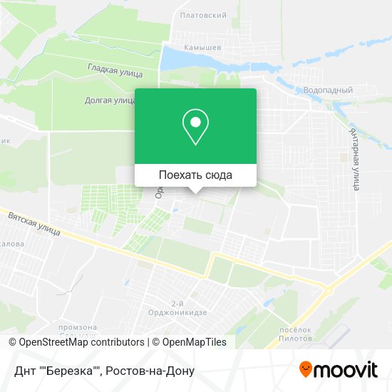 Карта Днт ""Березка""