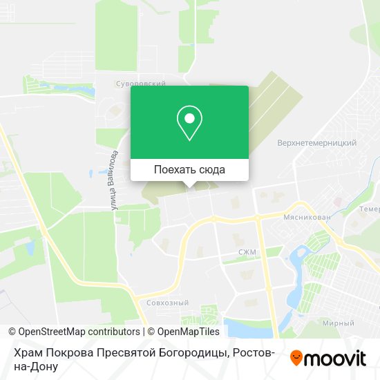 Карта Храм Покрова Пресвятой Богородицы
