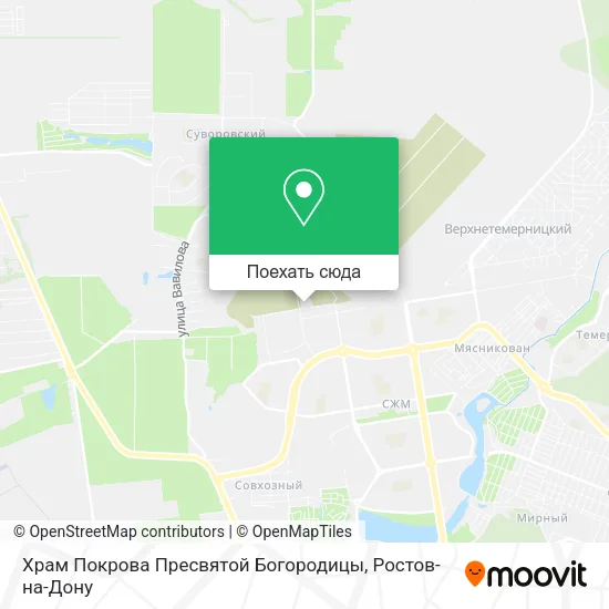 Карта Храм Покрова Пресвятой Богородицы