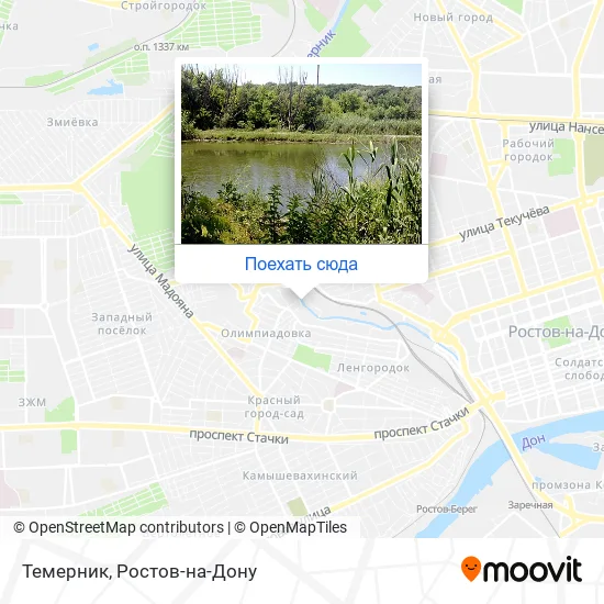 Карта Темерник