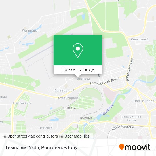Карта Гимназия №46