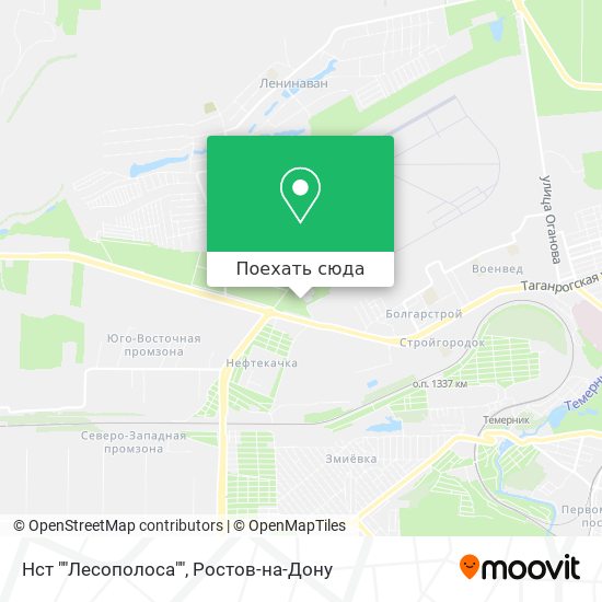 Карта Нст ""Лесополоса""