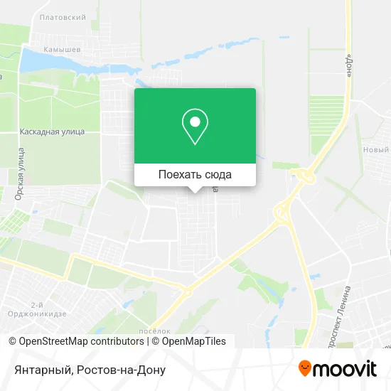 Карта Янтарный