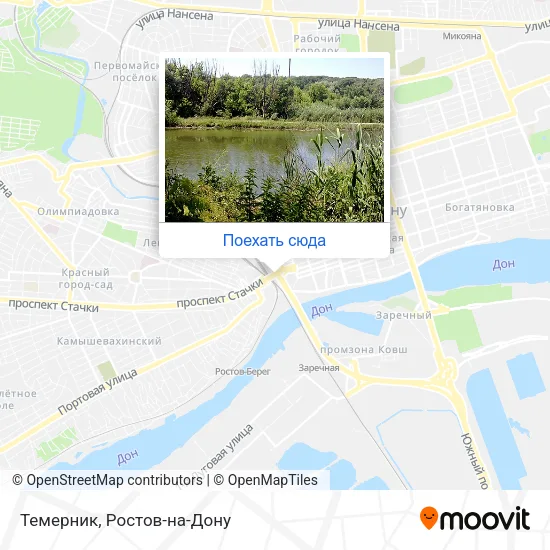 Карта Темерник