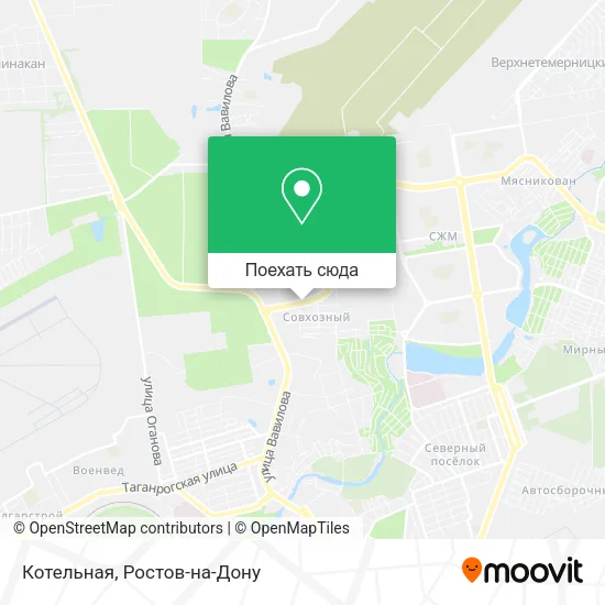 Карта Котельная