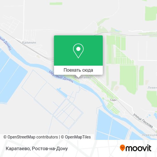 Карта Каратаево