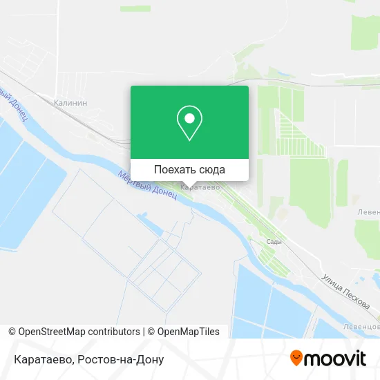 Карта Каратаево