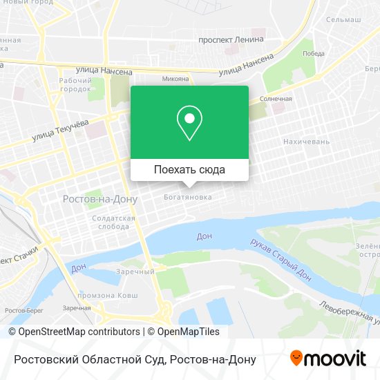 Карта Ростовский Областной Суд