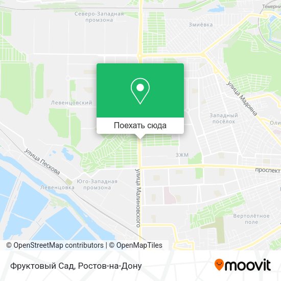 Карта Фруктовый Сад