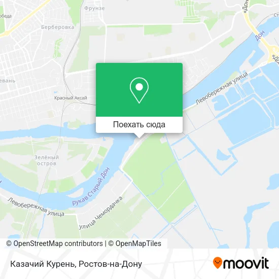 Карта Казачий Курень