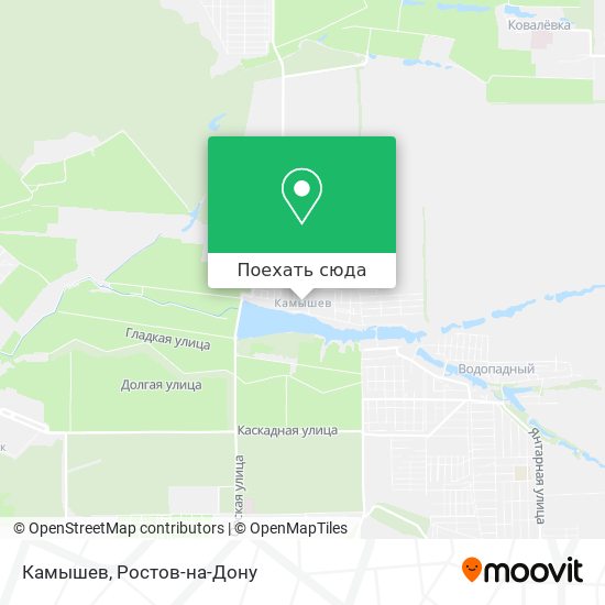 Карта Камышев