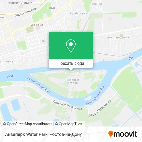 Карта Аквапарк Water Park