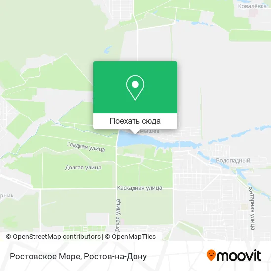 Карта Ростовское Море