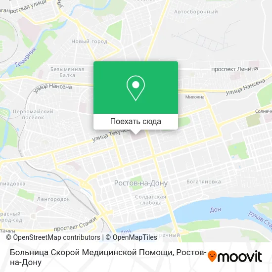 Карта Больница Скорой Медицинской Помощи