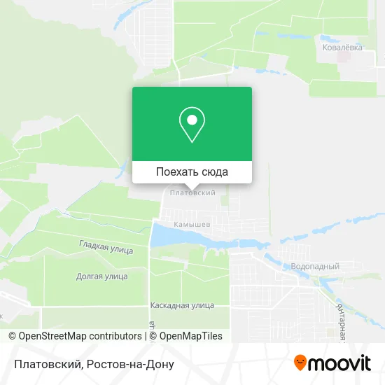 Карта Платовский