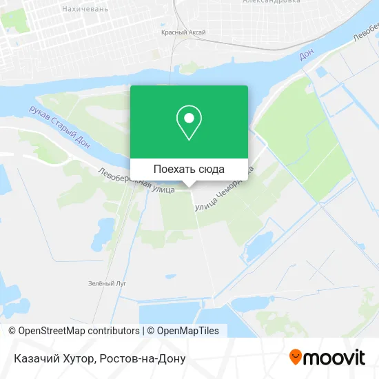Карта Казачий Хутор