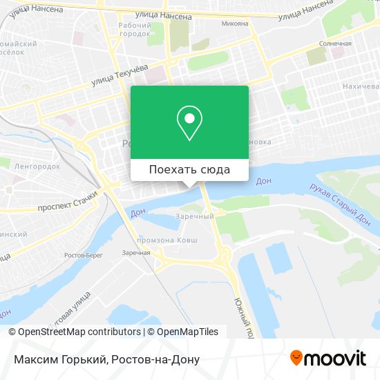 Карта Максим Горький