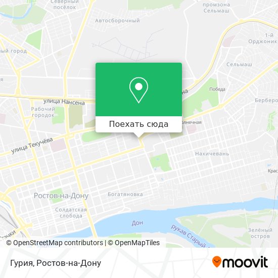 Карта Гурия