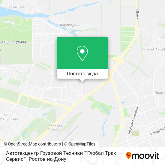 Карта Автотехцентр Грузовой Техники ""Глобал Трак Сервис""
