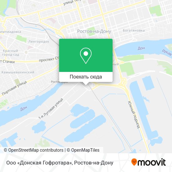 Карта Ооо «Донская Гофротара»
