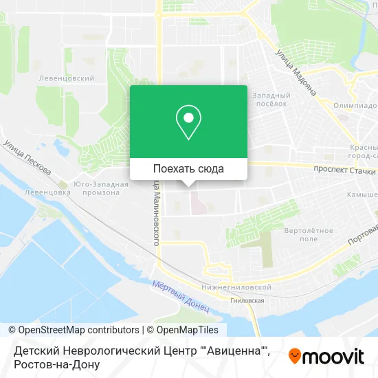 Карта Детский Неврологический Центр ""Авиценна""
