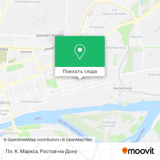 Карта Пл. К. Маркса