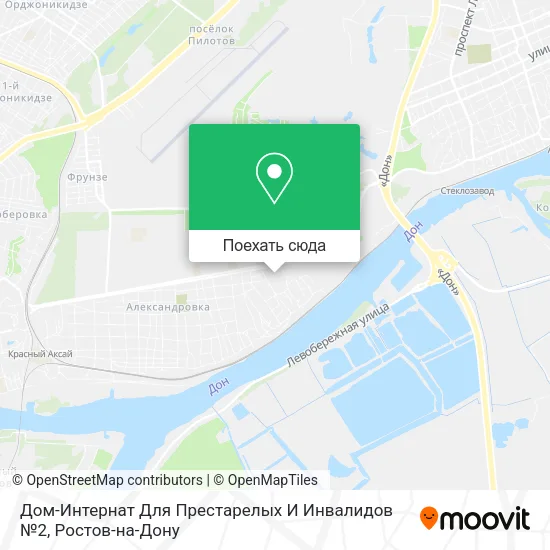 Карта Дом-Интернат Для Престарелых И Инвалидов №2