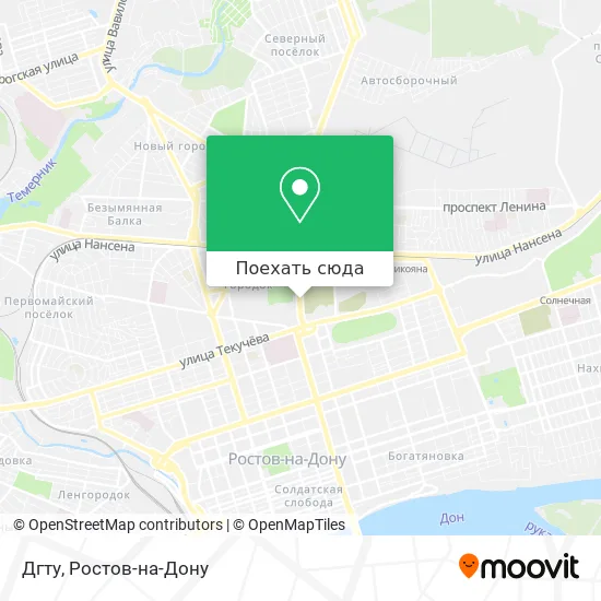 Карта Дгту