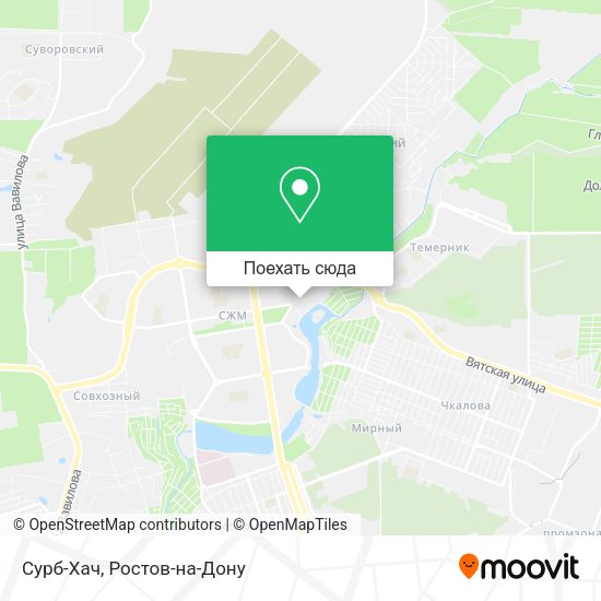 Карта Сурб-Хач