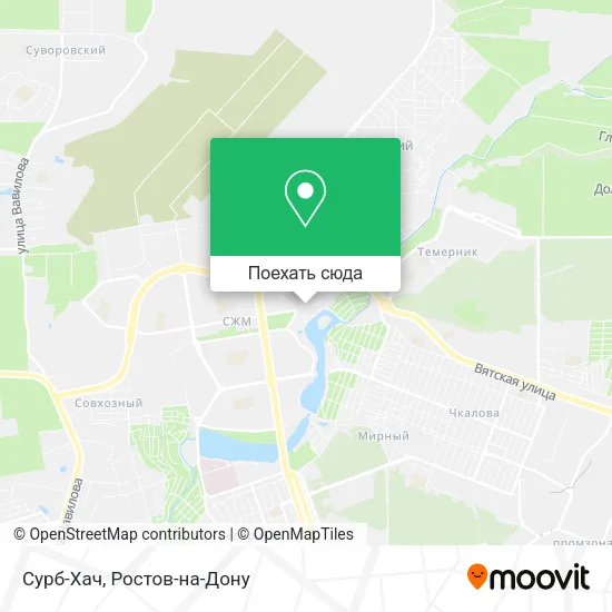 Карта Сурб-Хач