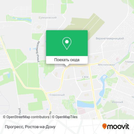 Карта Прогресс